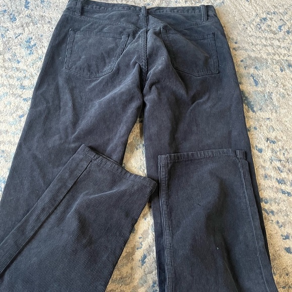 NWT John Galt Navy Corduroy Straight Leg Pants MEDIUM - Picture 6 of 6